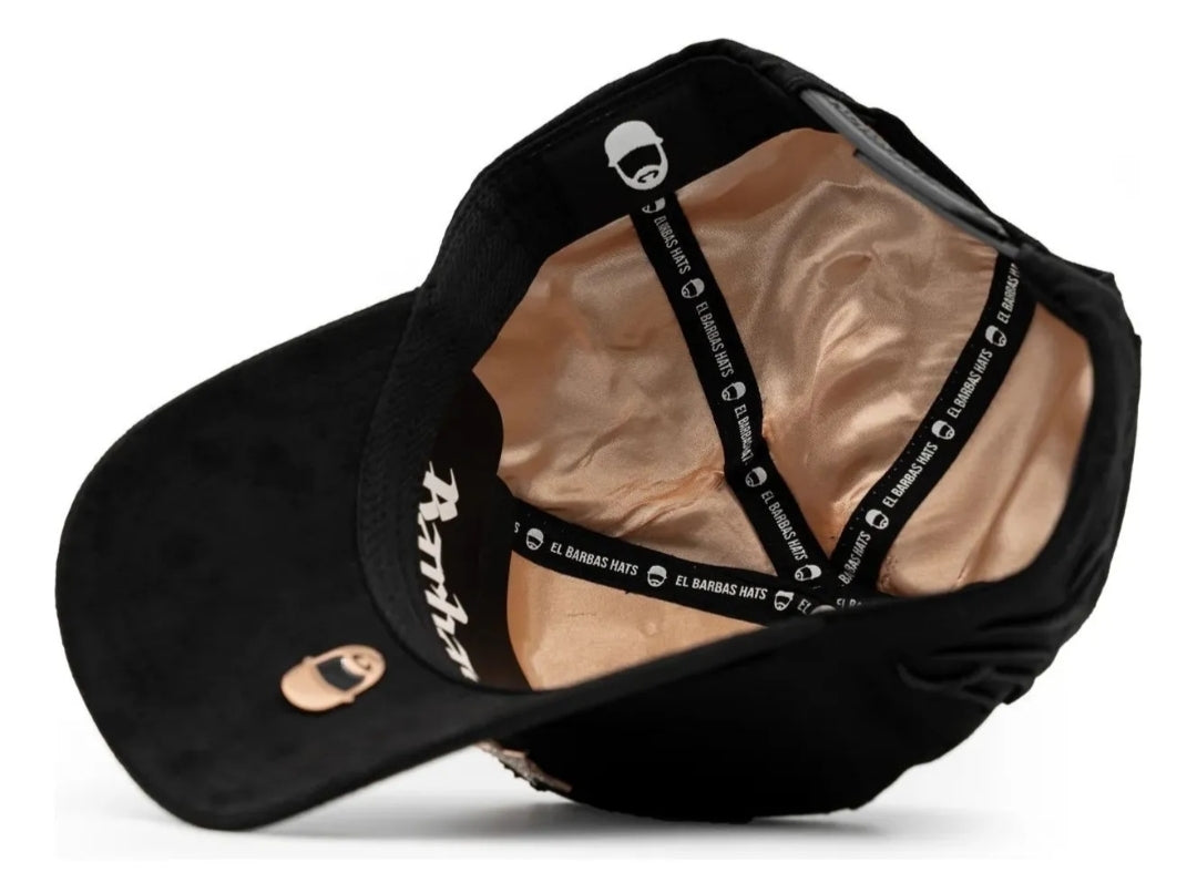 Gorra barbas hats b Star rose gold original